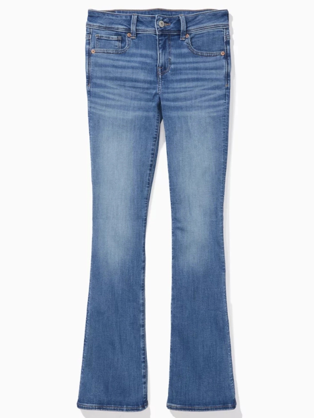 AE Low-Rise Kick Bootcut Jean NWOT SIZE 0 X-SHORT
